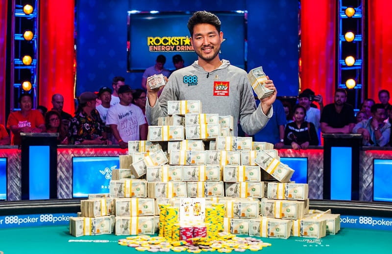 Der WSOP 2018-Sieger John Cynn (USA).