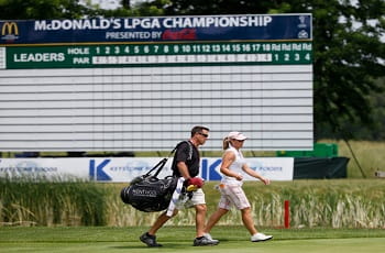 Ein Foto der LPGA-Championship Series 2009.