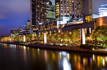 Das Crown Casino in Melbourne.