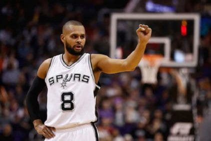 Der australische NBA-Star Patty Mills von den San Antonio Spurs.