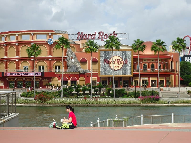 Ein Hard Rock Café in Orlando, Florida.