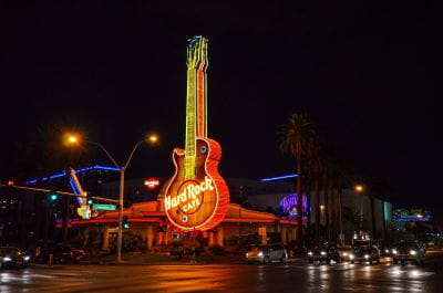 Hard Rock Cafe – ein von den Indianerstämmen betriebenes Casino in Las Vegas.